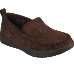 Slippers|Slip-Ons<SKECHERS Relaxed Fit: Murette - Ghetti CHOCOLATE