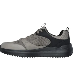 Lace Up|Casual Sneakers<SKECHERS Relaxed Fit: Parnell - Laslo TAUPE / BLACK