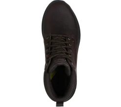 Boots<SKECHERS Relaxed Fit: Pollard - Lanser RED / BROWN