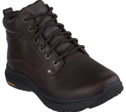 Boots<SKECHERS Relaxed Fit: Pollard - Lanser RED / BROWN