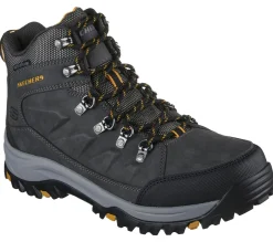 Lace Up|Boots<SKECHERS Relaxed Fit: Relment - Daggett CHARCOAL
