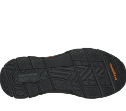 Boots<SKECHERS Relaxed Fit: Respected - Evanston RED / BROWN