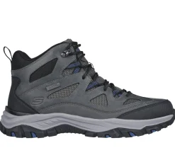 Lace Up|Boots<SKECHERS Relaxed Fit: Rickter - Bodine GRAY
