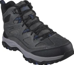 Lace Up|Boots<SKECHERS Relaxed Fit: Rickter - Bodine GRAY