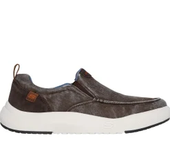 Canvas Shoes|Slip-Ons<SKECHERS Relaxed Fit: Rosser - Kelson BROWN