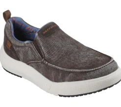 Canvas Shoes|Slip-Ons<SKECHERS Relaxed Fit: Rosser - Kelson BROWN
