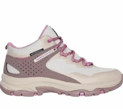 Lace Up|Boots<SKECHERS Relaxed Fit: Trego - Tuscarora MAUVE / NATURAL