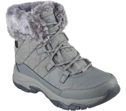 Lace Up|Boots<SKECHERS Relaxed Fit: Trego - Winter Feelings GRAY