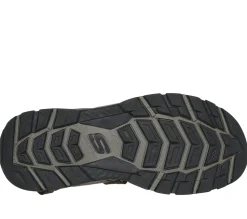 Sandals<SKECHERS Relaxed Fit: Tresmen - Garo CHOCOLATE
