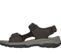 Sandals<SKECHERS Relaxed Fit: Tresmen - Garo CHOCOLATE
