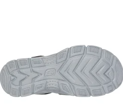 Sandals<SKECHERS Relix - Valdex CHARCOAL / RED