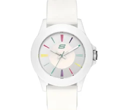 Watches|Accessories<SKECHERS Rosencrans Midsize Watch WHITE