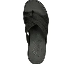 Wedges|Sandals<SKECHERS Rumble On - Heat Maze BLACK