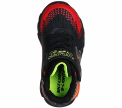Light-Up|Athletic Shoes & Sneakers<SKECHERS S Lights: Flex-Glow Bolt BLACK / RED