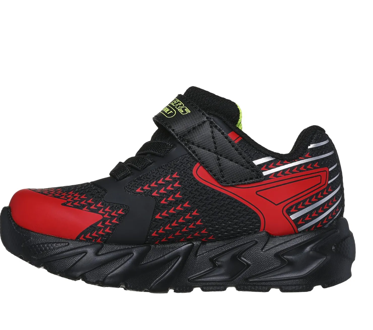 Light-Up|Athletic Shoes & Sneakers<SKECHERS S Lights: Flex-Glow Bolt BLACK / RED