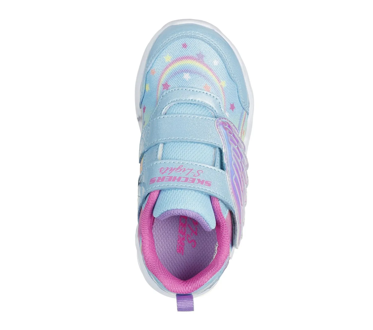 Light-Up|Athletic Shoes & Sneakers<SKECHERS S Lights: Twisty Glow TURQUOISE / MULTI