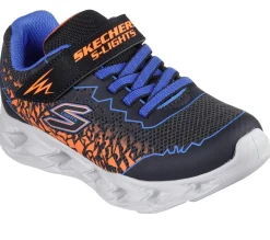 Light-Up|Athletic Shoes & Sneakers<SKECHERS S Lights: Vortex 2.0 - Zorento BLACK / BLUE / ORANGE