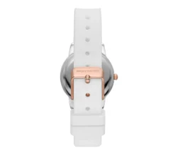 Accessories|Watches<SKECHERS Scalloped Bezel Watch WHITE