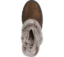 Slippers|Slip-Ons<SKECHERS Shindigs - Comfyy! CHESTNUT