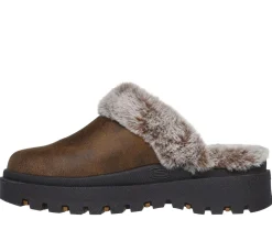 Slippers|Slip-Ons<SKECHERS Shindigs - Comfyy! CHESTNUT