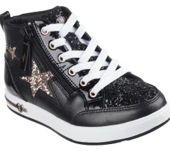 Lace Ups|Athletic Shoes & Sneakers<SKECHERS Shoutouts 2.0 - Trendy Star BLACK / ROSE GOLD