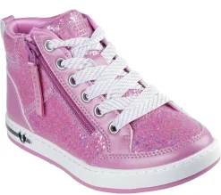 Lace Ups|Athletic Shoes & Sneakers<SKECHERS Shoutouts - Glitter Queen HOT PINK