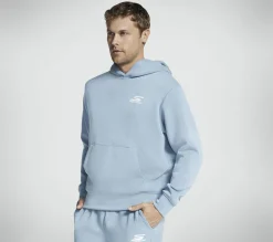 Tops|Tops<SKECHERS Skech Cloud Elevate Hoodie WHITE / BLUE