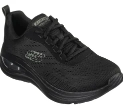 Lace Up|Athletic Sneakers<SKECHERS Skech-Air Meta - Aired Out BLACK