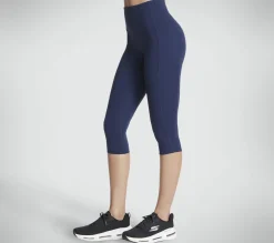 Bottoms|Bottoms<SKECHERS Apparel GO WALK HW Capri NAVY