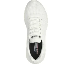 Lace Up|Athletic Sneakers<SKECHERS BOBS Sport B Flex - Visionary Essence WHITE