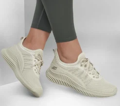Lace Up|Athletic Sneakers<SKECHERS BOBS Sport Geo - New Aesthetics TAUPE