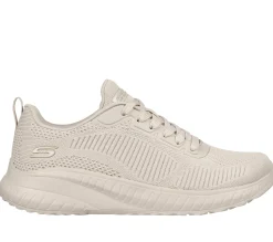Lace Up|Casual Sneakers<SKECHERS BOBS Sport Squad Chaos - Face Off NUDE NATURAL