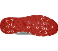 Lace Up<SKECHERS GO GOLF Elite 4 - Victory GRAY / RED