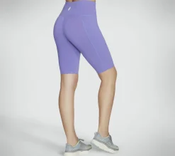 Bottoms|Bottoms<SKECHERS GO WALK HW 10 Inch Bike Short PURPLE / AQUA