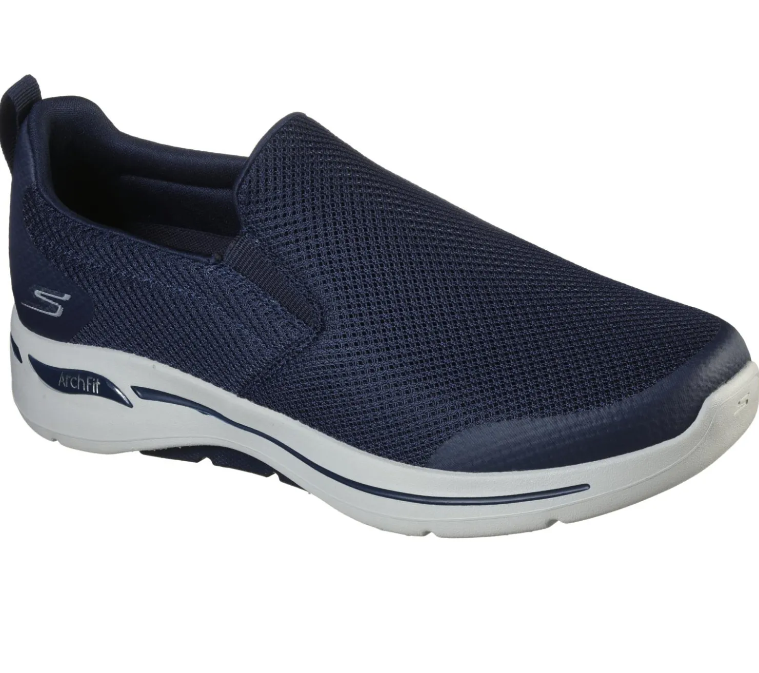 Slip-Ons<SKECHERS GOwalk Arch Fit - Togpath NAVY / GRAY