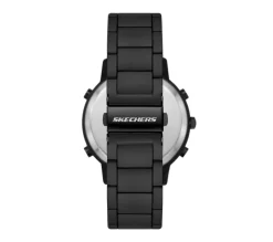 Watches|Accessories<SKECHERS Lawndale Laser Watch BLACK
