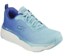 Lace Up|Athletic Sneakers<SKECHERS Max Cushioning Elite - Destination Point BLUE / LIGHT BLUE
