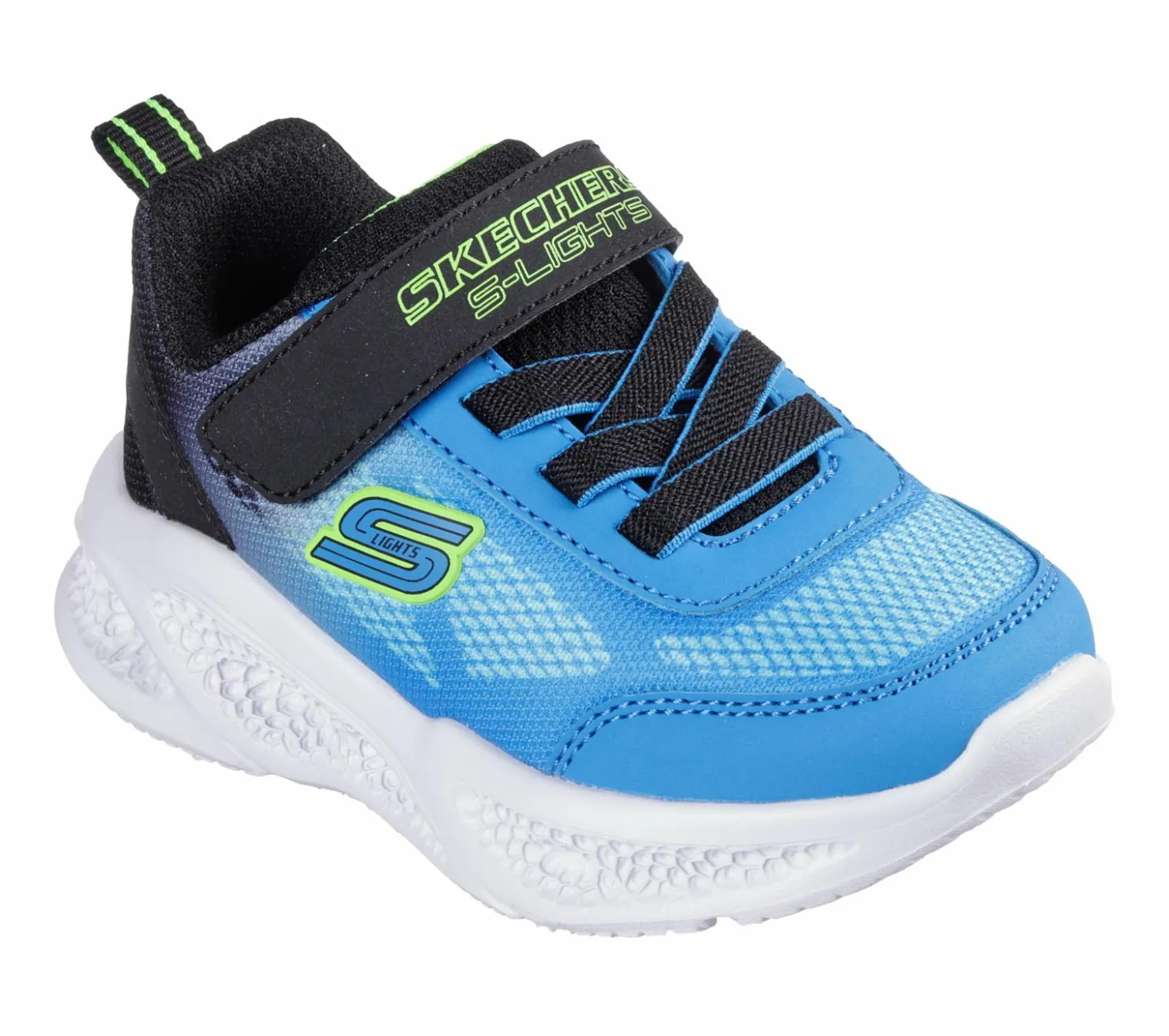 Light-Up|Athletic Shoes & Sneakers<SKECHERS Meteor-Lights - Krendox BLACK / BLUE