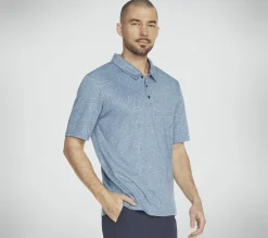 Tops|Tops<SKECHERS Off Duty Linear Polo NAVY / MULTI