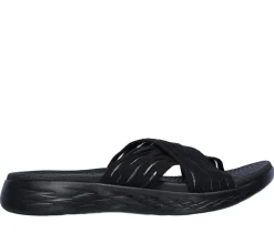 Sandals<SKECHERS On The GO 600 - Sunrise BLACK