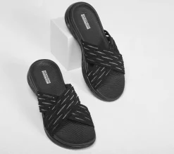 Sandals<SKECHERS On The GO 600 - Sunrise BLACK