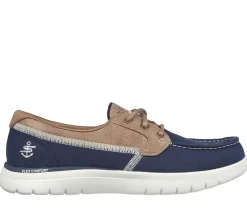 Boat Shoes|Lace Up<SKECHERS On-the-GO Flex - Embark NAVY