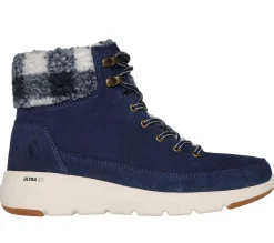 Lace Up|Boots<SKECHERS On-the-GO Glacial Ultra - Timber NAVY / NATURAL