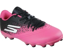 Lace Ups|Athletic Shoes & Sneakers<SKECHERS Razor Gold FG BLACK / PINK