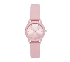 Watches|Accessories<SKECHERS Scalloped Bezel Watch PINK