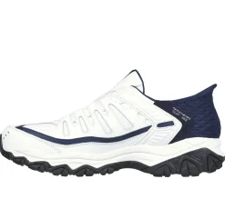 Hands Free Slip-Ins|Athletic Sneakers<SKECHERS Slip-ins: After Burn - Grill Captain WHITE / NAVY