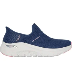 Hands Free Slip-Ins|Athletic Sneakers<SKECHERS Slip-ins: Arch Fit 2.0 - Right As Rain NAVY / PINK