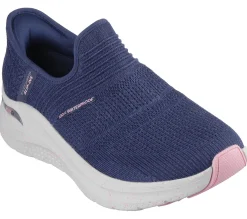 Hands Free Slip-Ins|Athletic Sneakers<SKECHERS Slip-ins: Arch Fit 2.0 - Right As Rain NAVY / PINK