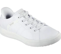 Hands Free Slip-Ins|Casual Sneakers<SKECHERS Slip-ins: Arch Fit Arcade - Good 2 See Ya WHITE