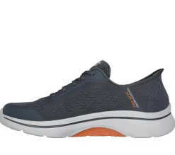 Hands Free Slip-Ins|Athletic Sneakers<SKECHERS Slip-ins: Arch Fit 2.0 - Simplicity 2 CHARCOAL / ORANGE